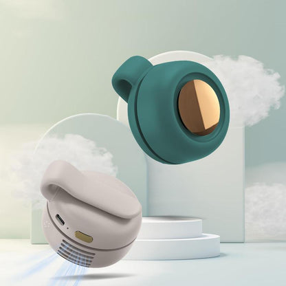 Bladeless Neck Hanging Mini Fan with Clip